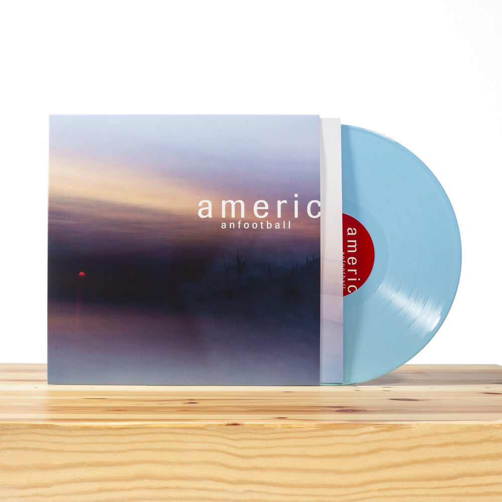 the album cover for American Football - American Football LP3 [Limited Edition Light Blue LP]