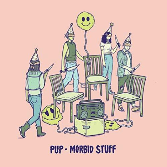 the album cover for Pup - Morbid Stuff