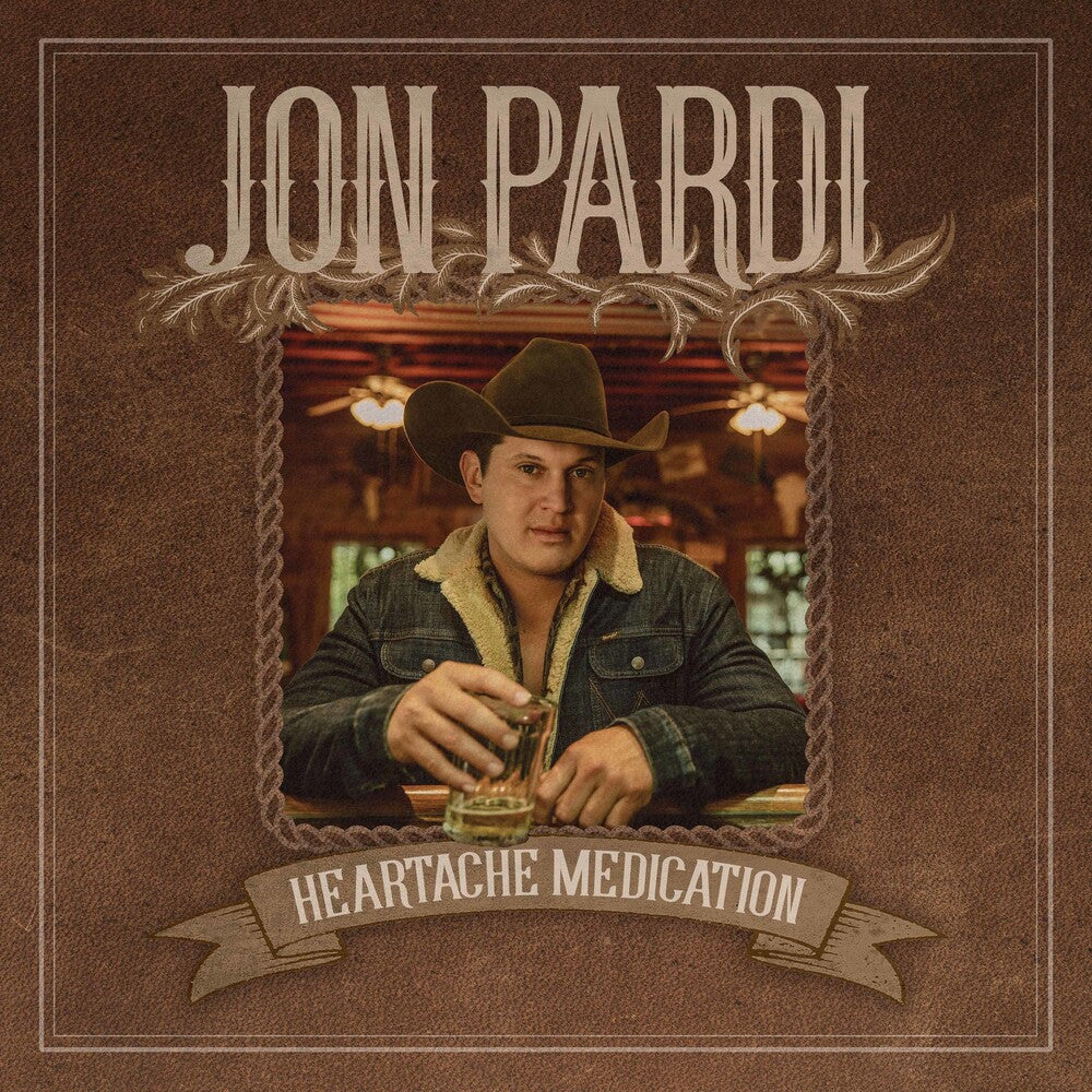 the album cover for Jon Pardi - Heartache Medication [LP]