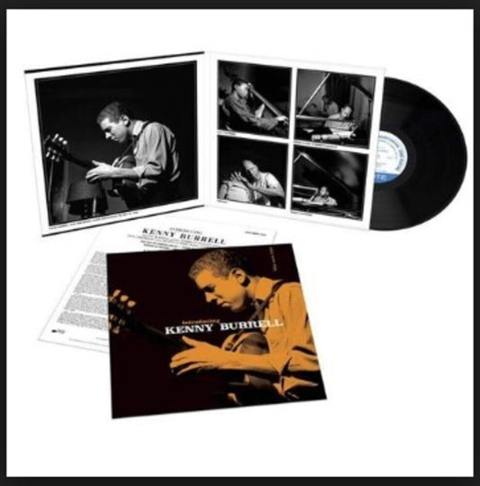 the album cover for Kenny Burrell - Introducing Kenny Burrell