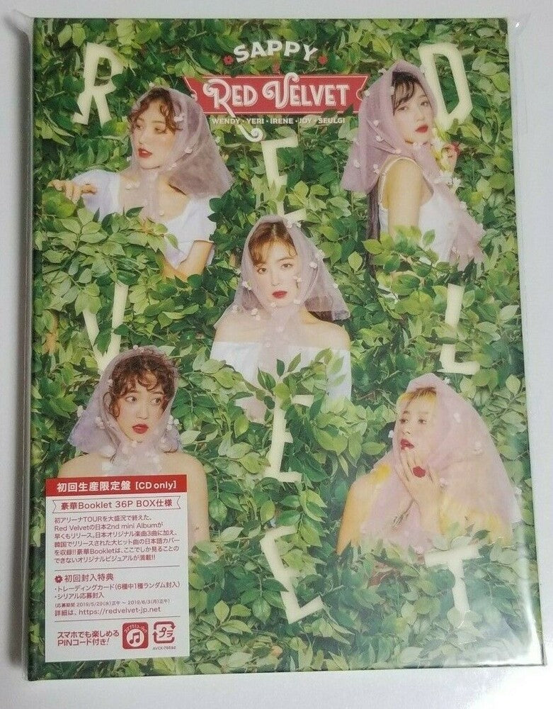 the album cover for Red Velvet - Sappy [Limited Edition] (Jpn)