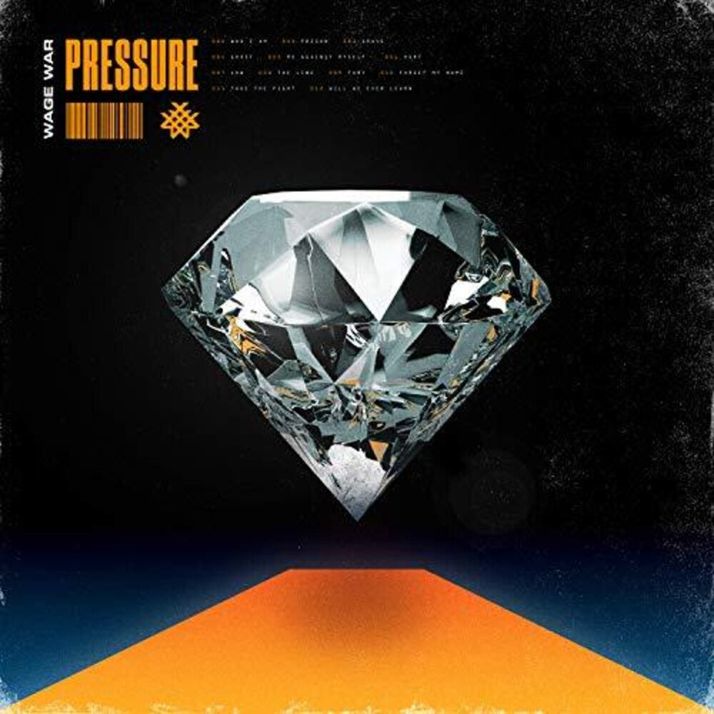 the album cover for Wage War - Pressure [Orange LP]