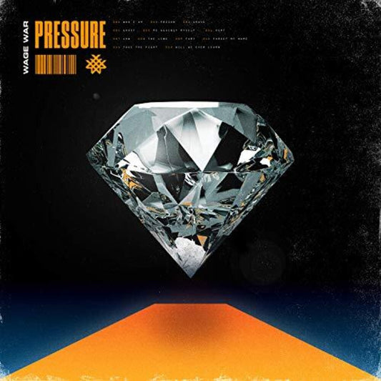 the album cover for Wage War - Pressure [Orange LP]
