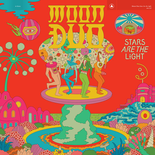 the album cover for Moon Duo - Stars Are the Light