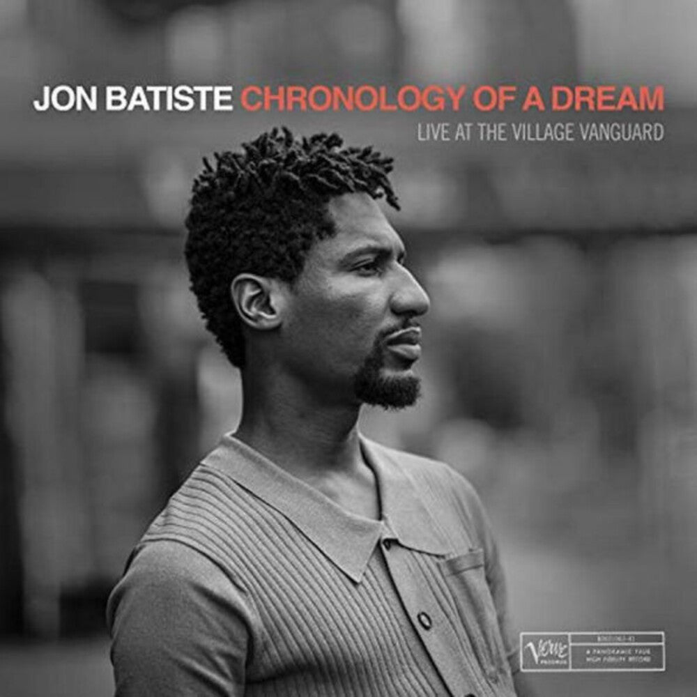 the album cover for Jon Batiste - Chronology Of A Dream: Live At The Village Vanguard