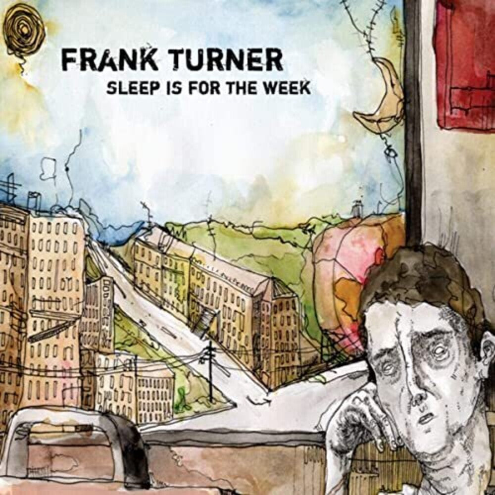 the album cover for Frank Turner - Sleep Is For The Week (Trans Brown) (Brwn) [Colored Vinyl]