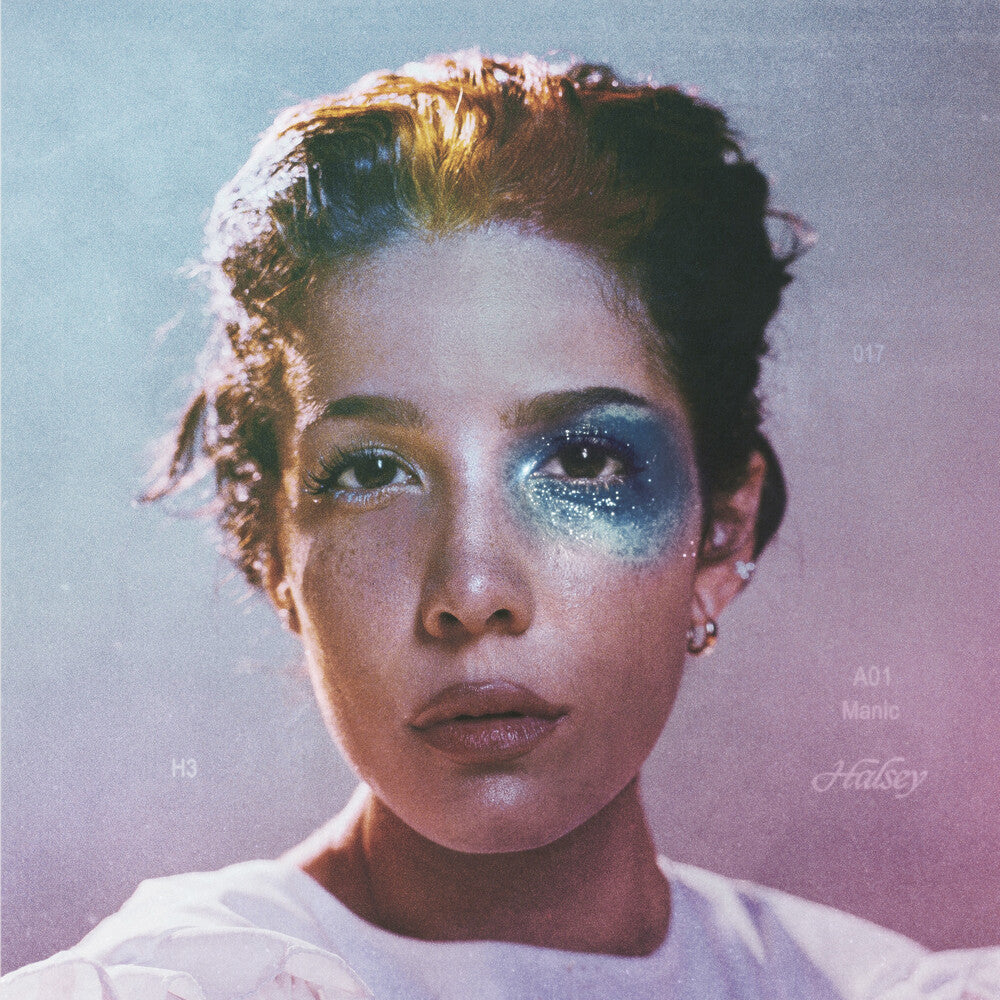 the album cover for Halsey - Manic