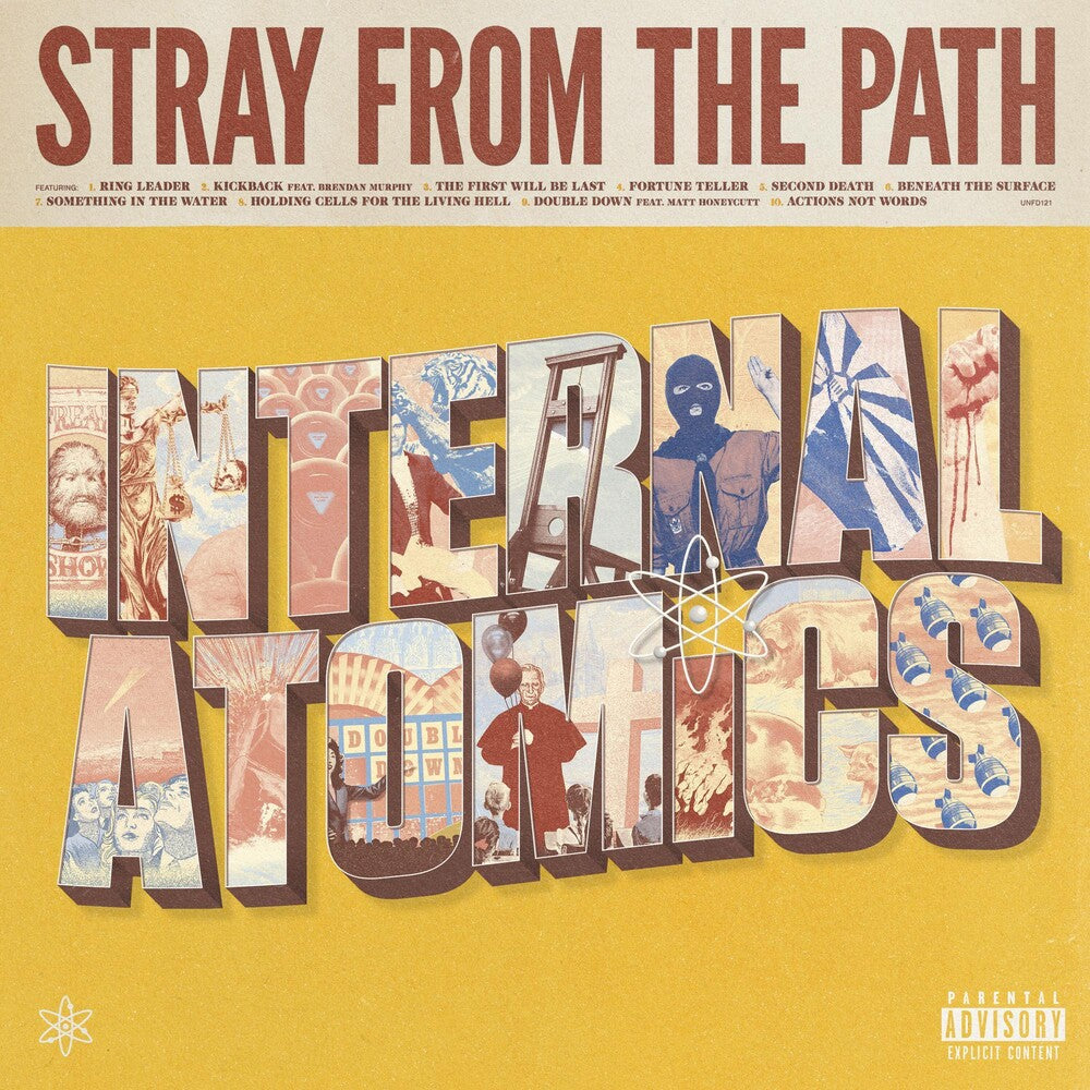 the album cover for Stray From The Path - Internal Atomics