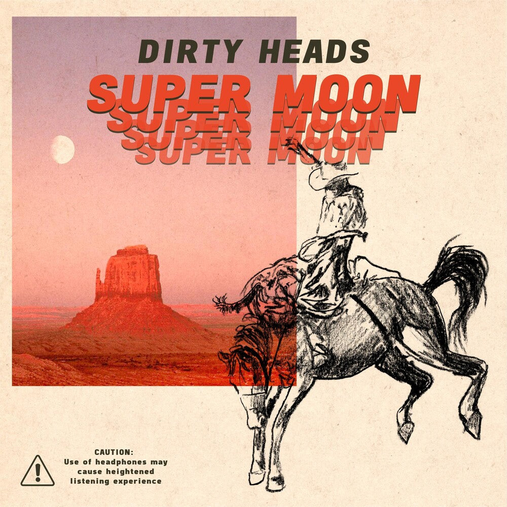 the album cover for Dirty Heads - Super Moon