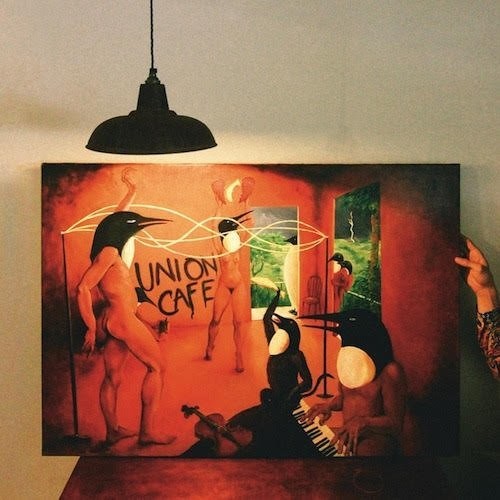 the album cover for Penguin Café - Union Cafe [LP]