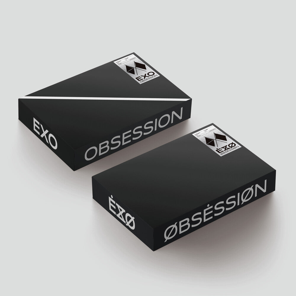 the album cover for Exo - EXO The 6th Album 'OBSESSION' [EXO & X-EXO Ver.]