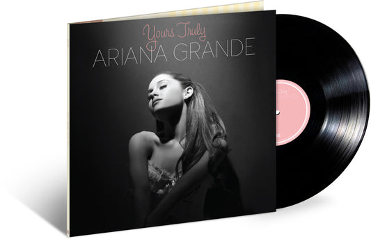 the album cover for Ariana Grande - Yours Truly [LP]
