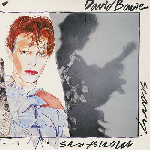 the album cover for David Bowie - Scary Monsters (And Super Creeps): 2017 Remastered Version [LP]