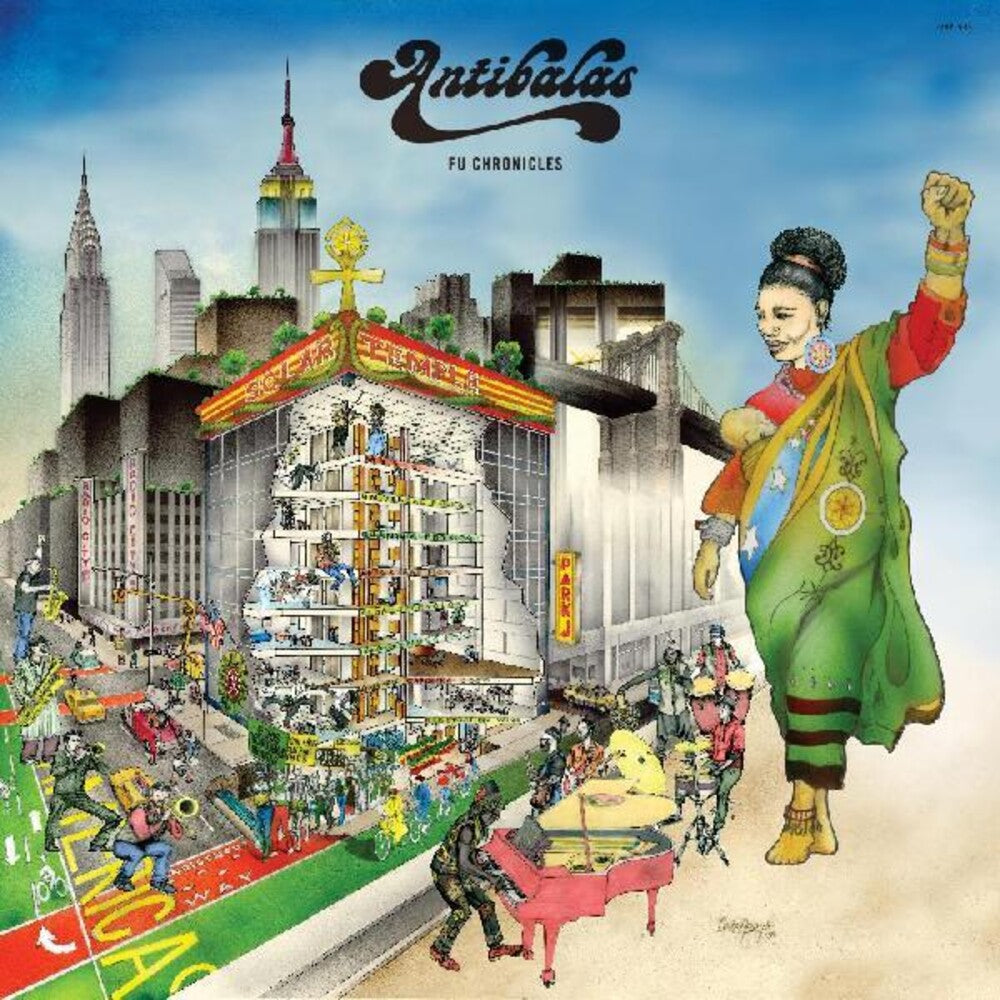 the album cover for Antibalas - Fu Chronicles [LP]