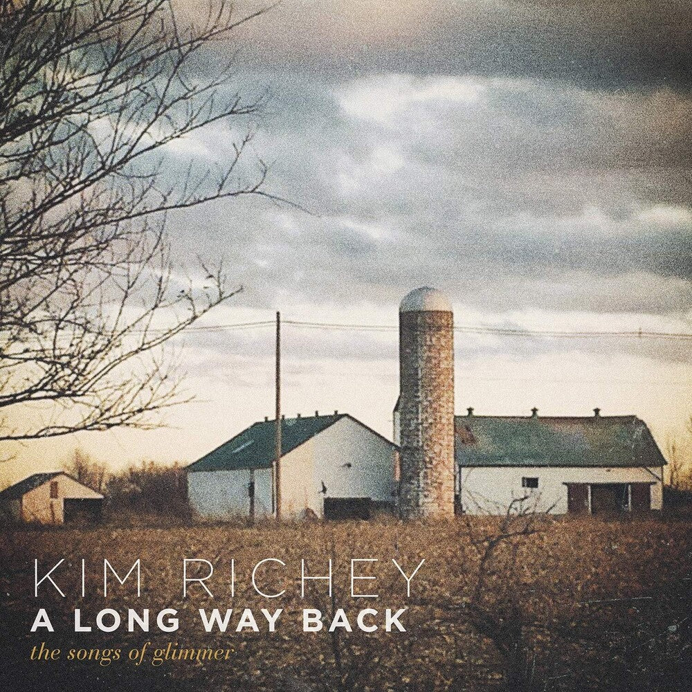 the album cover for Kim Richey - Long Way Back: The Songs Of Glimmer