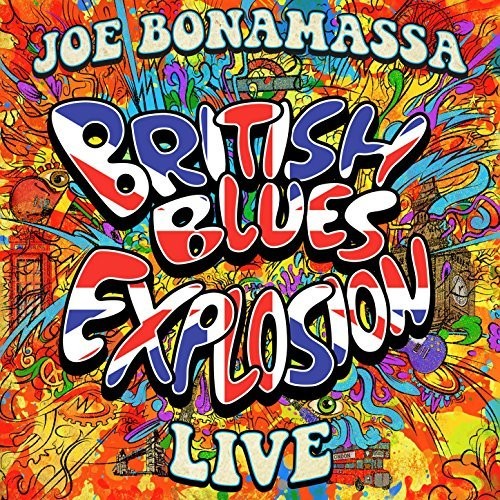 the album cover for Joe Bonamassa - British Blues Explosion Live [2CD]