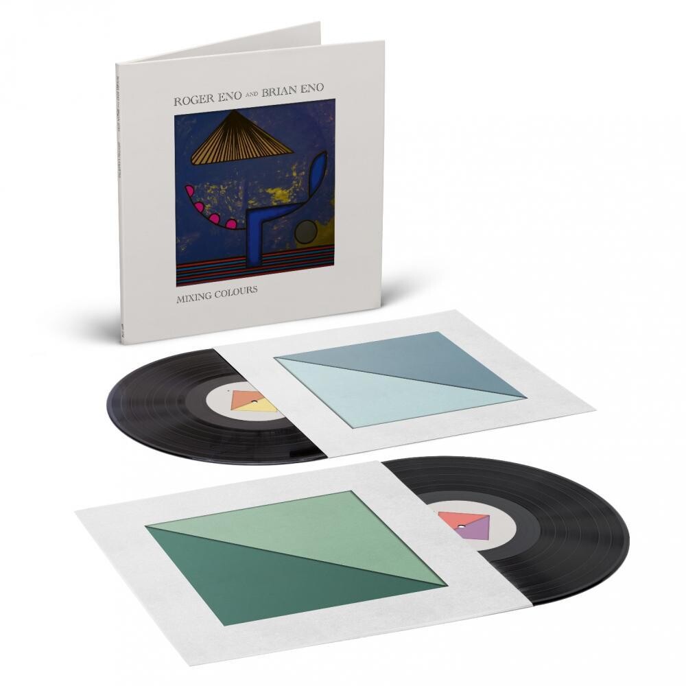 the album cover for Roger Eno - Mixing Colours [2LP]