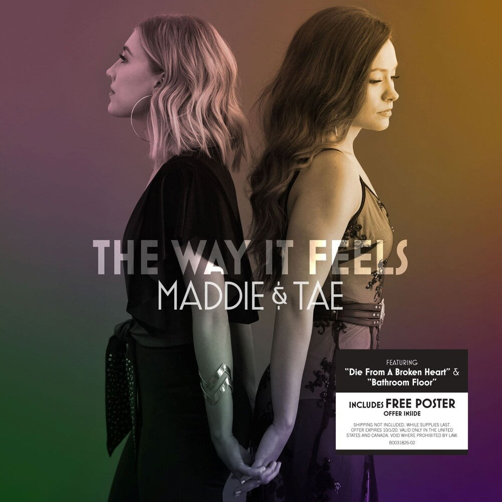 the album cover for Maddie & Tae - The Way It Feels
