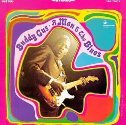 the album cover for Buddy Guy - A Man And The Blues [LP]