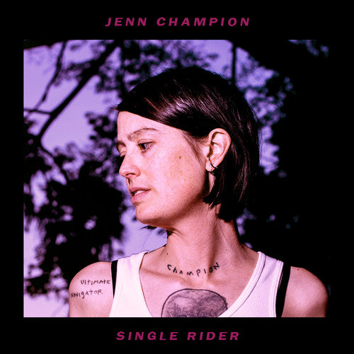 the album cover for Jenn Champion - Single Rider