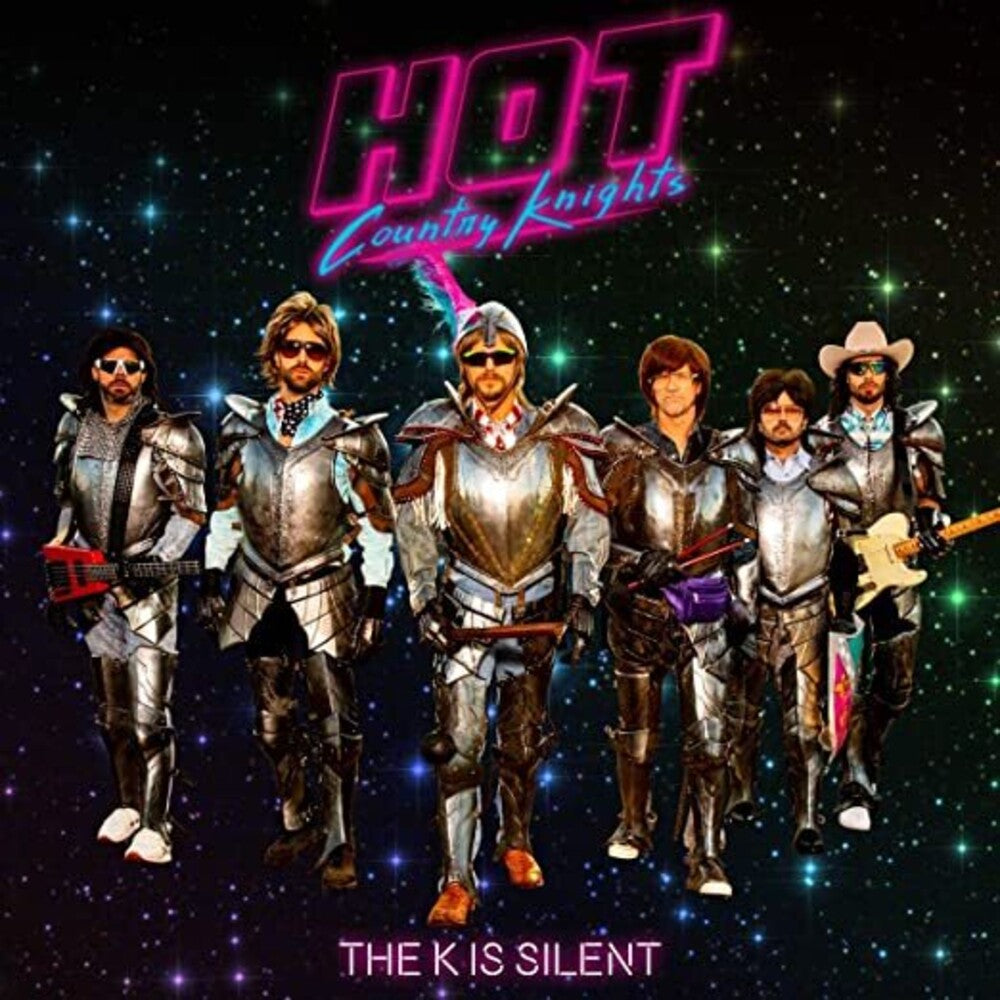 the album cover for Hot Country Knights - The K Is Silent