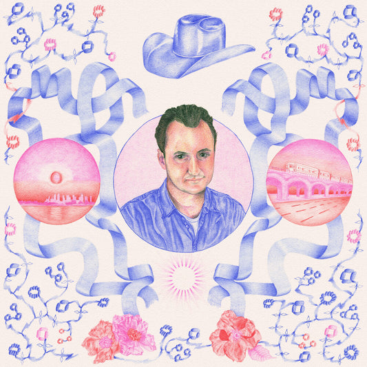 the album cover for Dougie Poole - The Freelancer's Blues