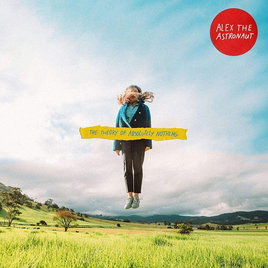 the album cover for Alex the Astronaut - The Theory of Absolutely Nothing [Blood Red LP]