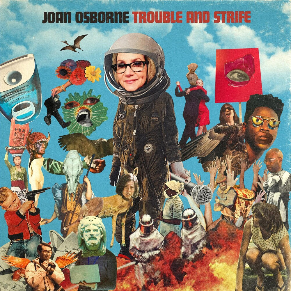 the album cover for Joan Osborne - Trouble And Strife [LP]