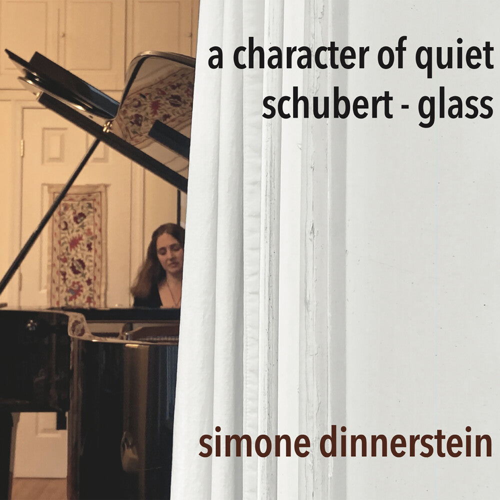 the album cover for Simone Dinnerstein - A Character Of Quiet