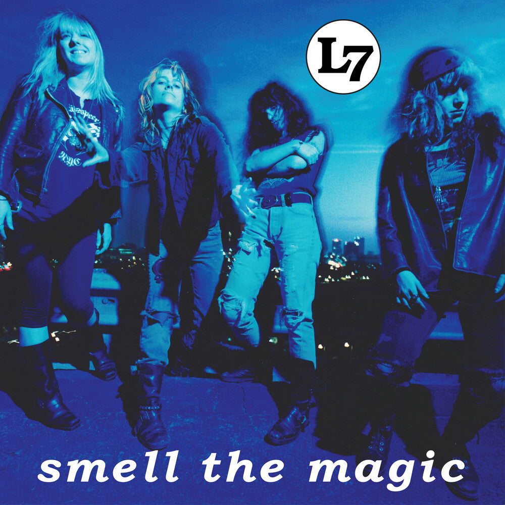 the album cover for L7 - Smell The Magic: Remastered [LP]