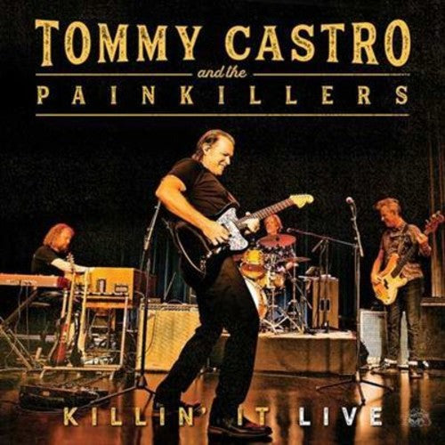 the album cover for Tommy Castro - Killin' It Live