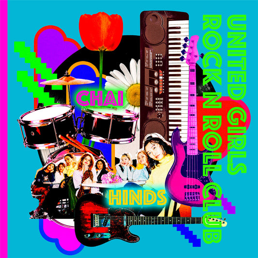 the album cover for Chai & Hinds - United Girls Rock'n'roll Club