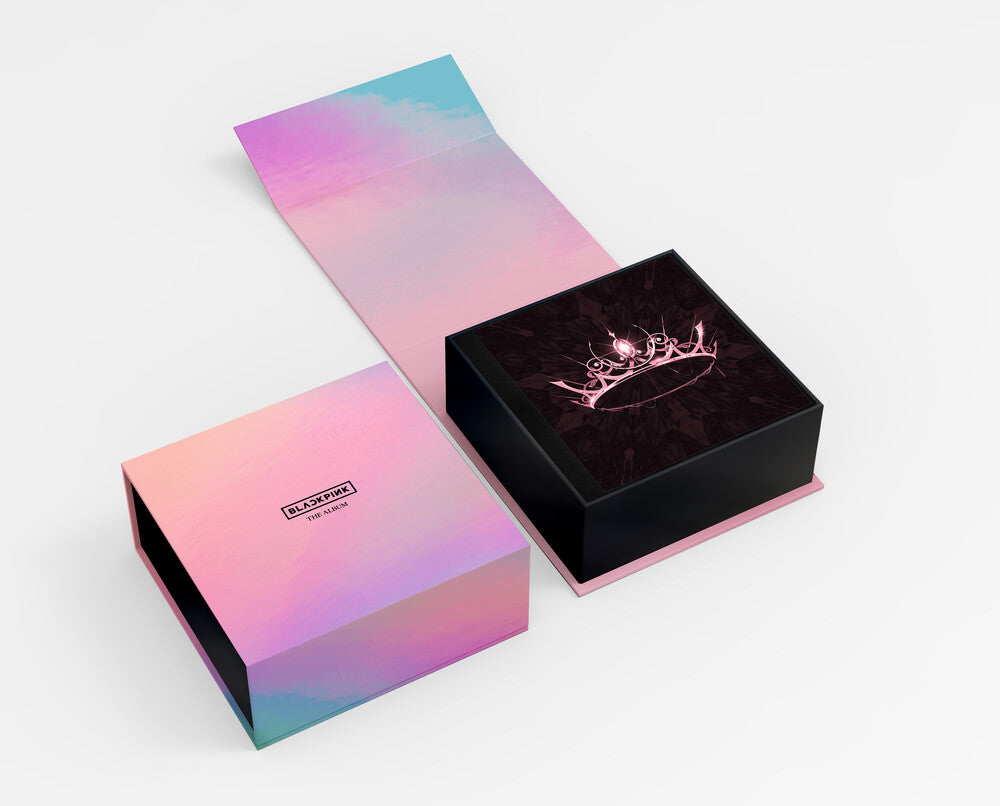 the album cover for BLACKPINK - THE ALBUM [Version 4]