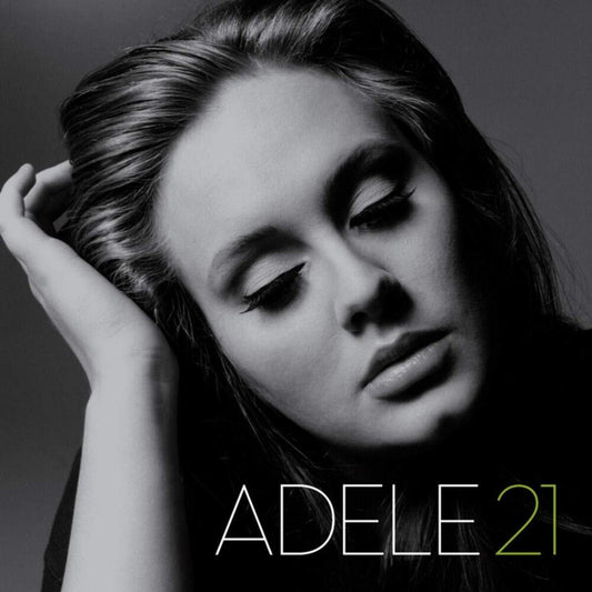 the album cover for Adele - 21 [LP]
