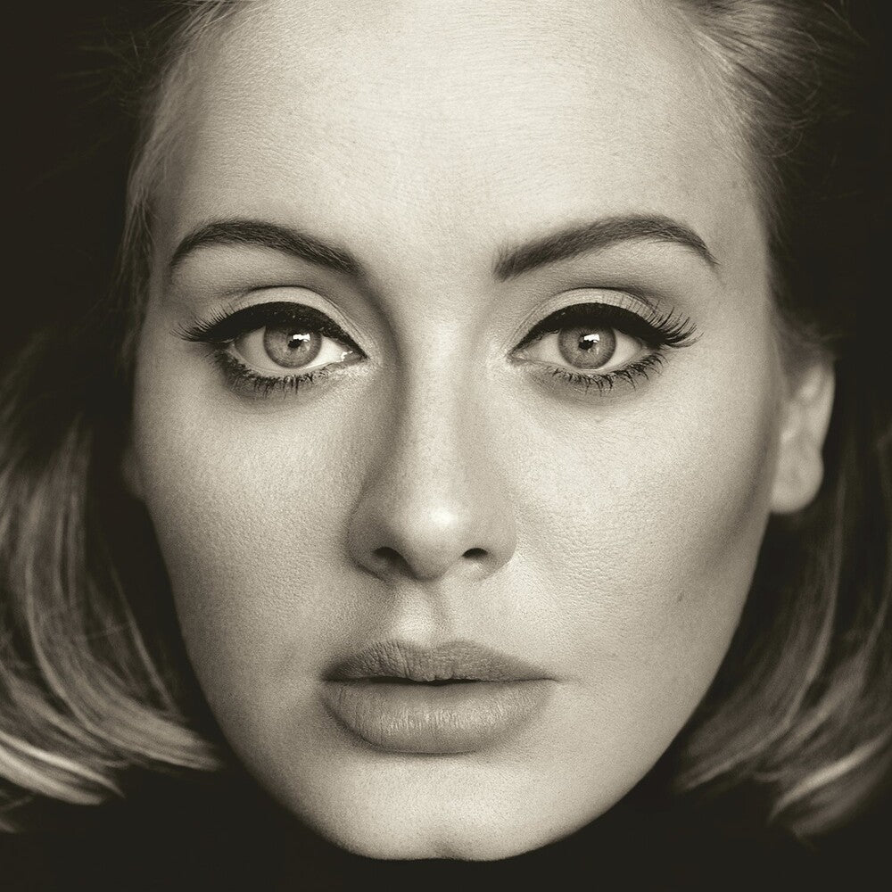 the album cover for Adele - 25 [LP]