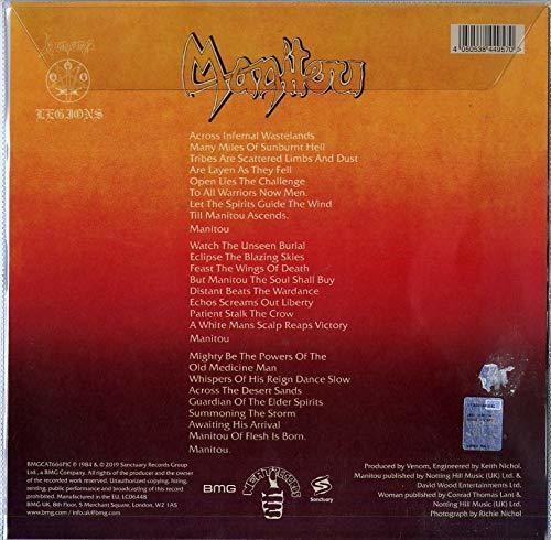 the album cover for Venom - Manitou [RSD BF 2019]