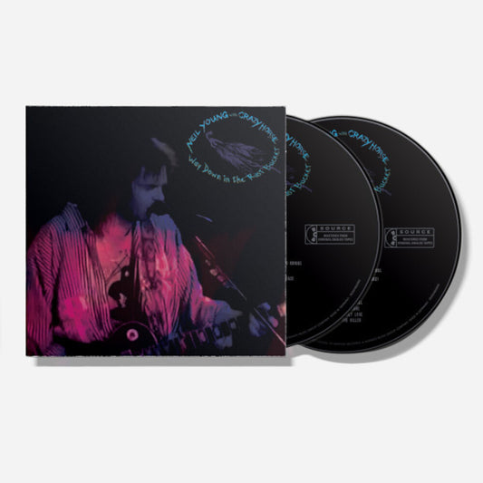 the album cover for Neil Young with Crazy Horse - Way Down In The Rust Bucket [2CD]