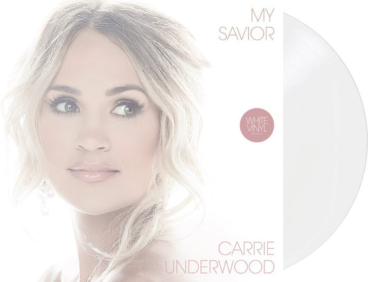 the album cover for Carrie Underwood - My Savior [White 2LP]