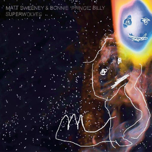 the album cover for Matt Sweeney & Bonnie Prince Billy - Superwolves [LP]