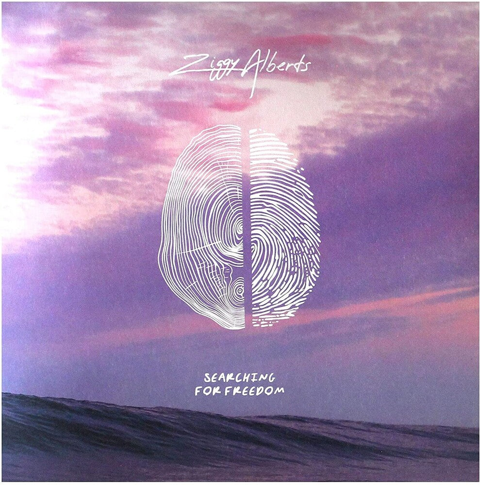 the album cover for Ziggy Alberts - Searching For Freedom [LP]