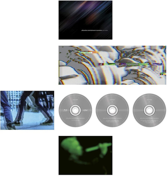 the album cover for New Order - Education Entertainment Recreation (Live) [2CD/Blu-ray]