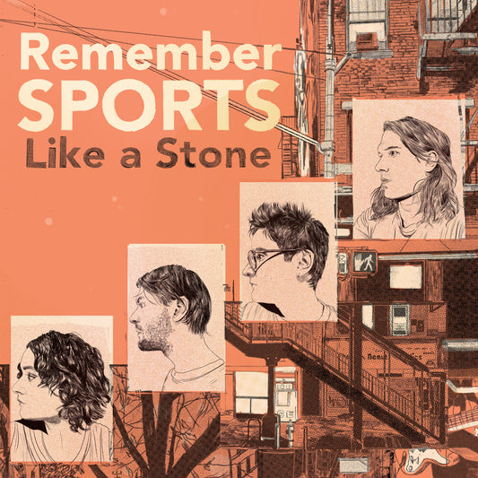 the album cover for Remember Sports - Like A Stone [Indie Exclusive]