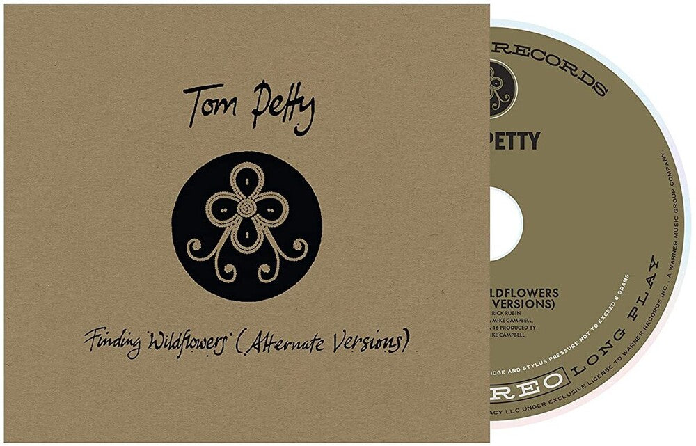 the album cover for Tom Petty - Finding Wildflowers: Alternate Versions