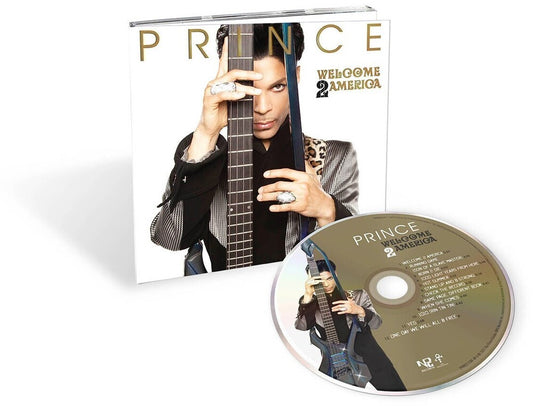 the album cover for Prince - Welcome 2 America