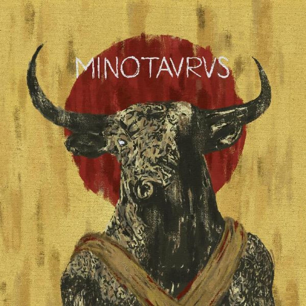 the album cover for Mansur - Minotaurus [Colored Vinyl] [180 Gram] (Red) [Indie Exclusive] [Download Included]
