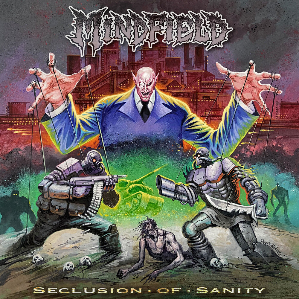 the album cover for Mindfield - Seclusion Of Sanity [Indie Exclusive Limited Edition Purple LP]