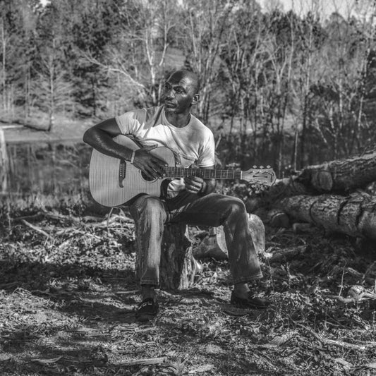 the album cover for Cedric Burnside - I Be Trying