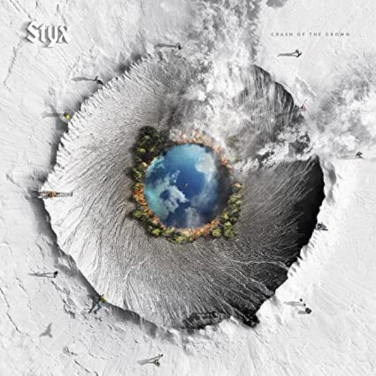 the album cover for Styx - Crash Of The Crown