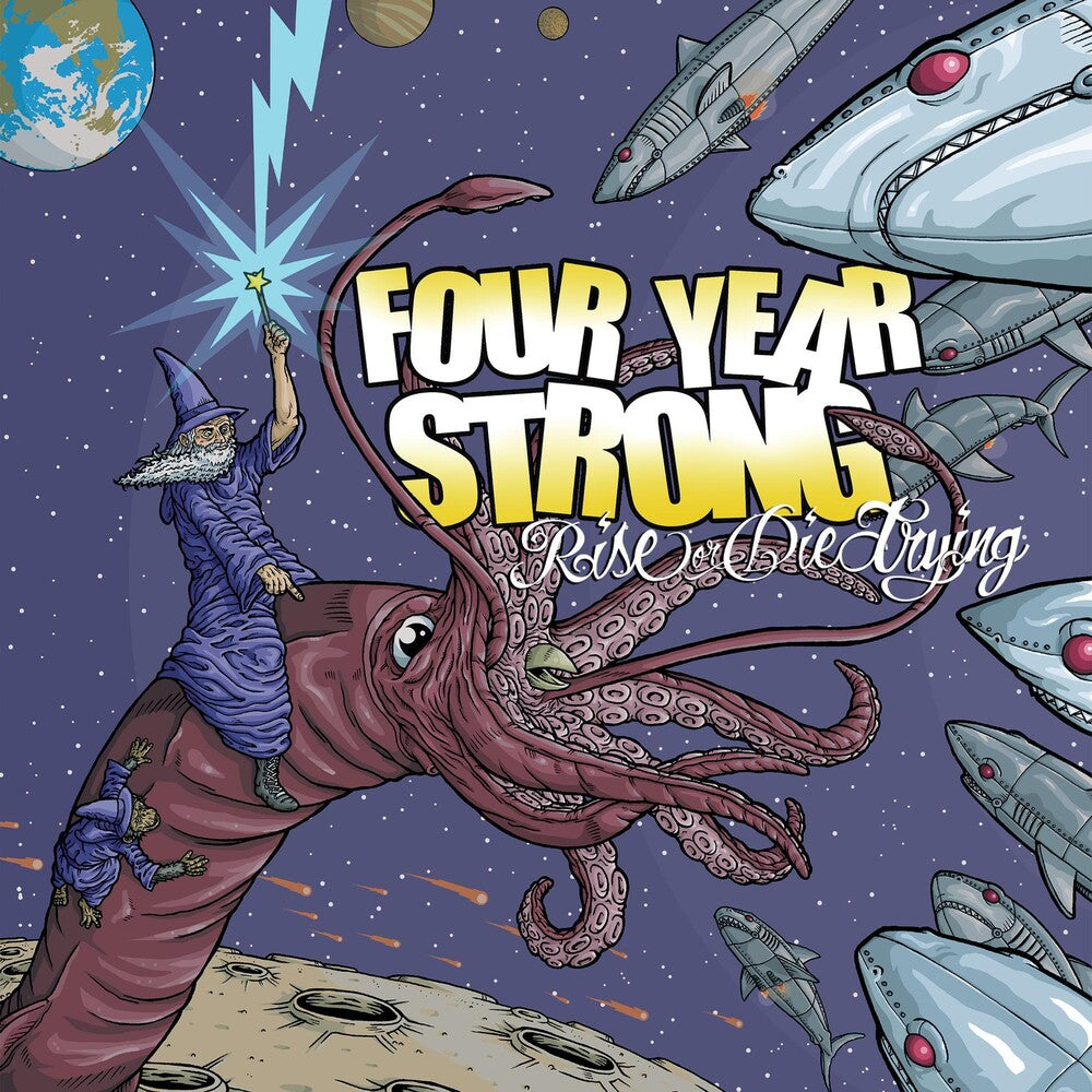 the album cover for Four Year Strong - Rise Or Die Trying [LP]