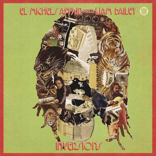 the album cover for El Michels Affair Meets Liam Bailey - Ekundayo Inversions [Clear Red LP]